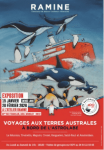 VOYAGES AUX TERRES AUSRALES A BORD DE L'ASTROLABE - A BREST